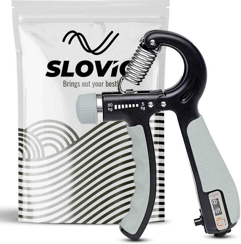 SLOVIC Hand Grip With Counter Upto 60 Kg Hand Grip Strengthener