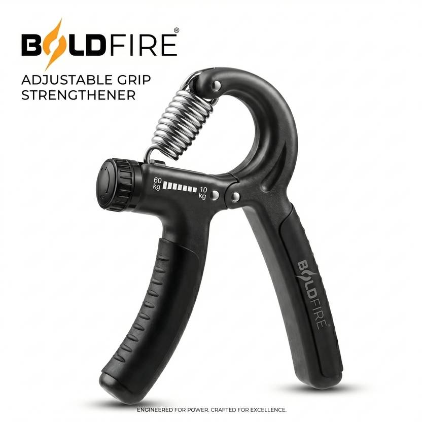 BoldFire Hand Gripper For Best Hand Exerciser Grip Adjustable 10kg Hand Grip/Fitness Grip Hand Grip/Fitness Grip