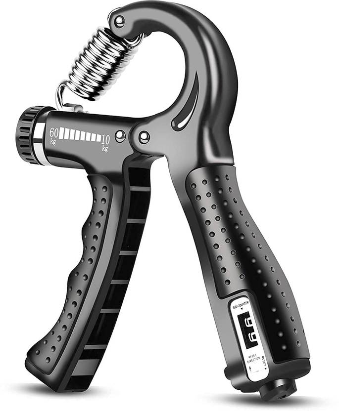YIXTY Hand Strengthener with Counter, Adjustable Resistance from 560KG