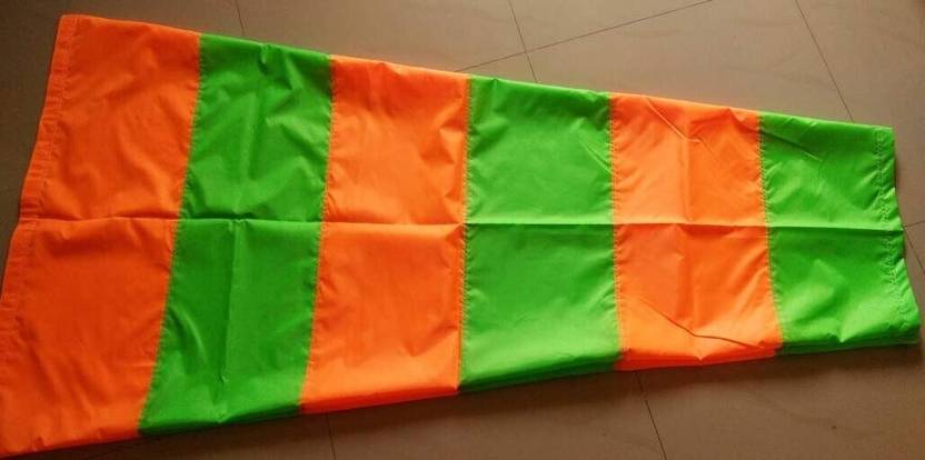 Windsock Indicator, Wind Direction 6 Feet Double Fabric Durable Waterproof Outdoor Flag 182.9 cm x 61.0 cm by ANGELSAFE