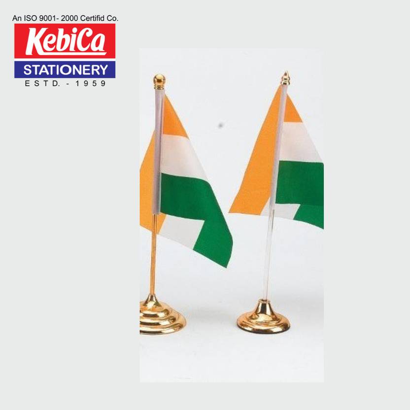 Kebica Indian Flag Rectangle Table Miniature Flag Price in India Buy