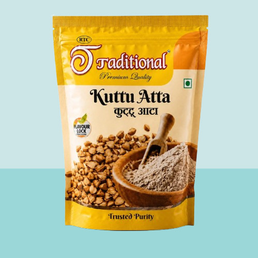 RTC Traditional Buckwheat flour Kuttu atta, Gluten free, Super