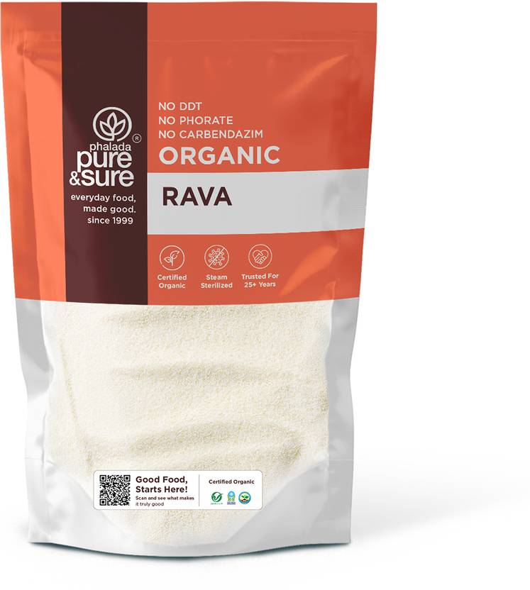 Pure & Sure Organic Rava