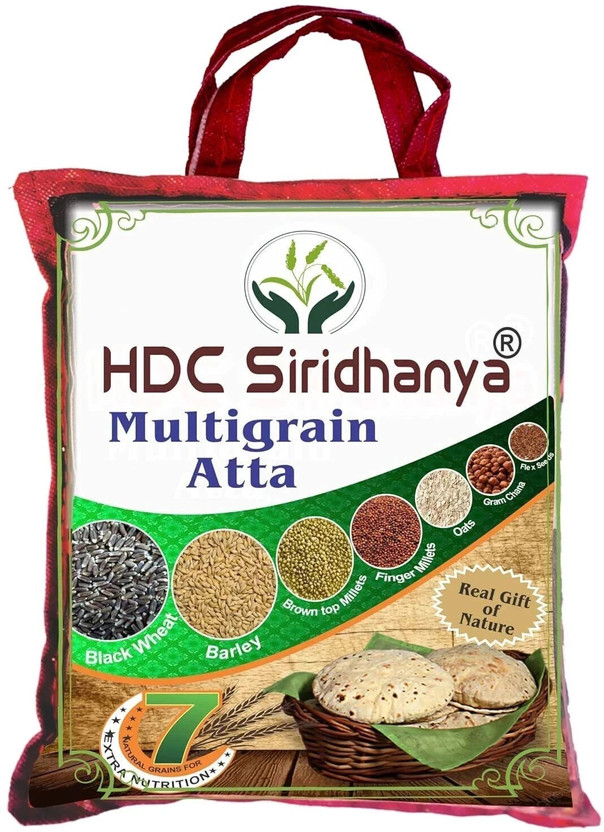 HDC SIRIDHANYA Multigrain flour Organic Gluten free (specially