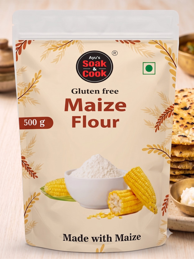 Ayus Soak & cook Gluten-Free Maize Flour (Makki Ka Atta)
