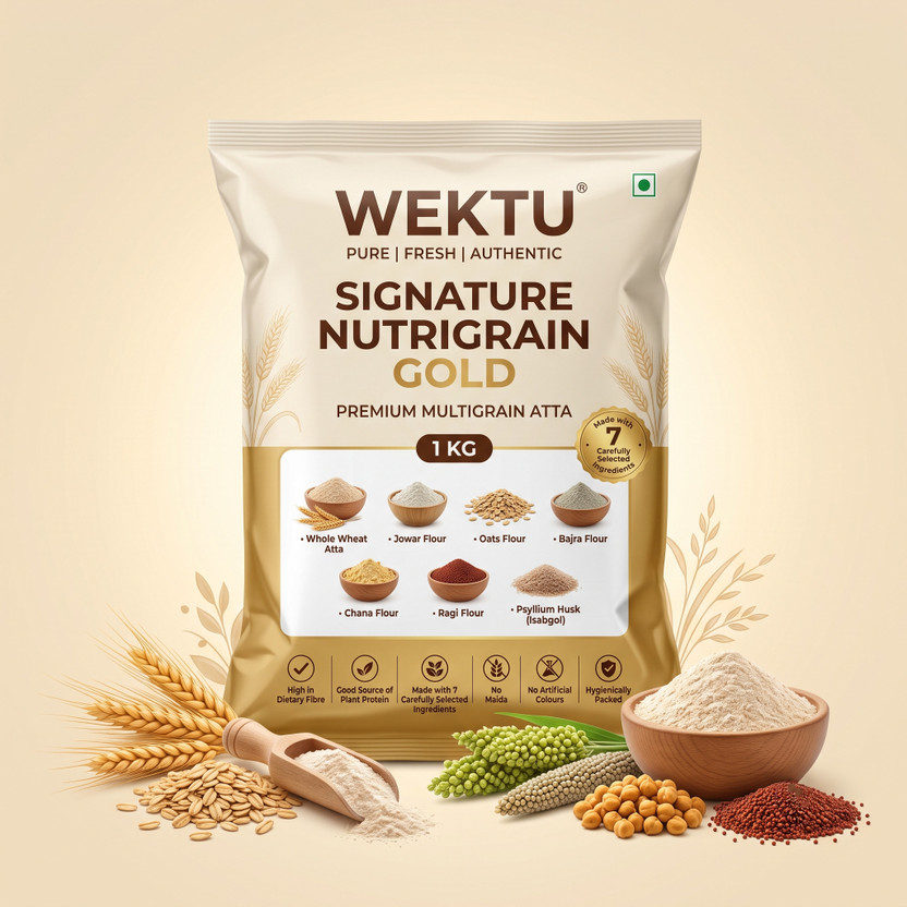WEKTU Heritage Gold Multigrain Nutrition Blend
