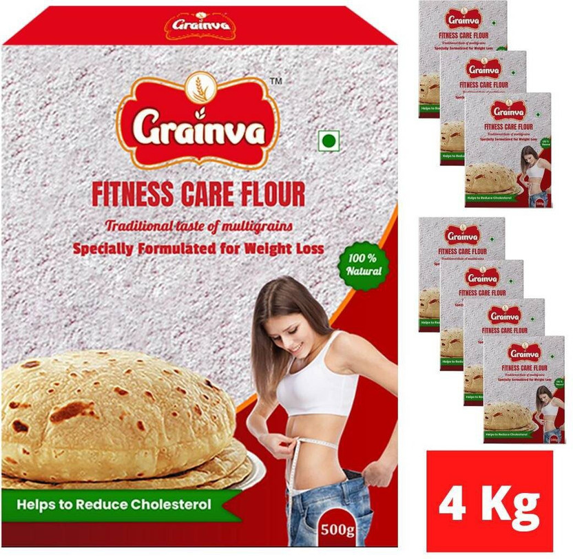 grainva Fitness Care Flour Multigrain Atta with 100% Natural