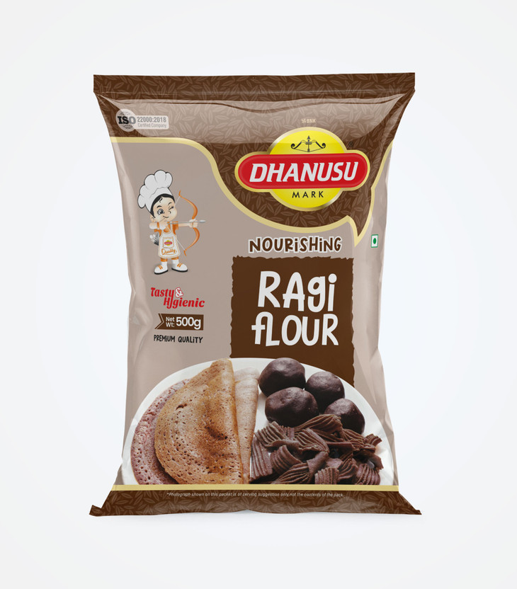 Dhanusu Pure Finger Millet (Ragi) Flour