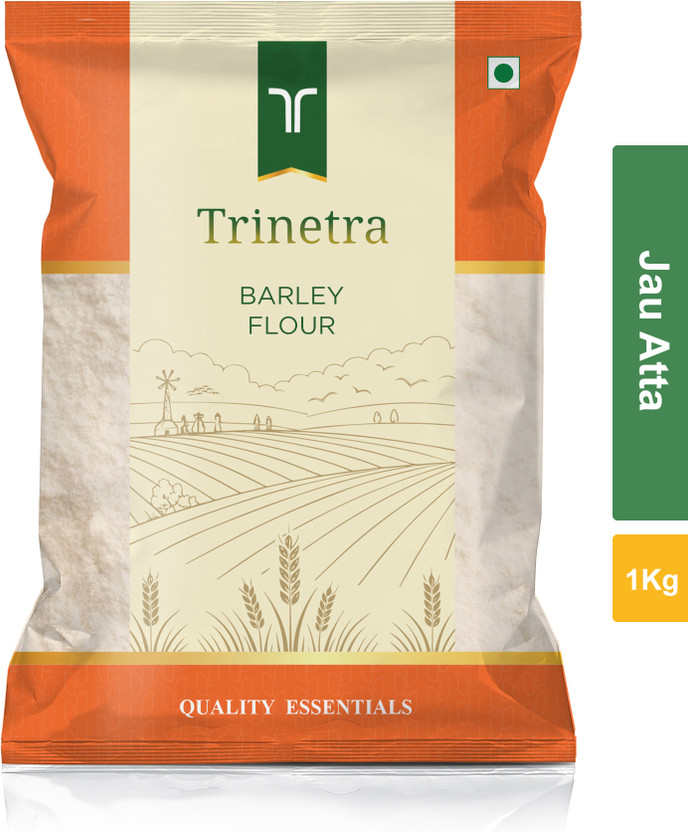 Trinetra Best Quality Jau Atta (Barley Flour)-1Kg (Pack...1000