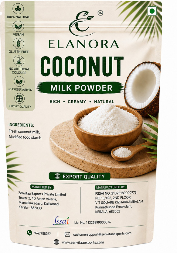 ELANORA Pure Coconut Milk Flour