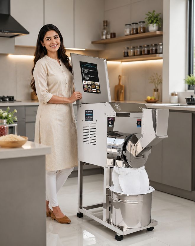 Prisapure Fully Automatic Domestic Pulveriser, Atta Chakki - Image 2