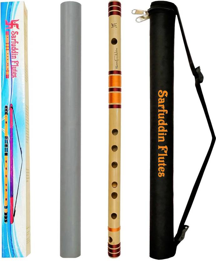Sarfuddin Flutes C Natural Medium 19 Bamboo Flutes / Bansuri. Bamboo