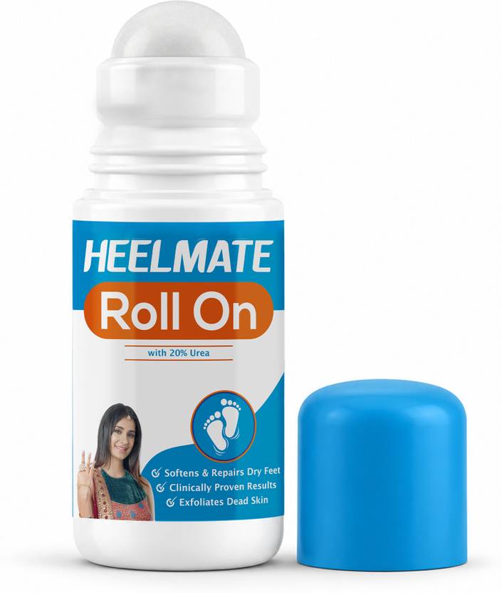 Heelmate Roll On with 20% Urea for Cracked Heels | Softens & Repairs Dry Feet