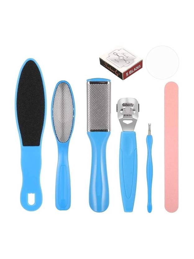 BRM TRADERS Pedicure Tools for Feet - 8 in 1 Pedicure Kit