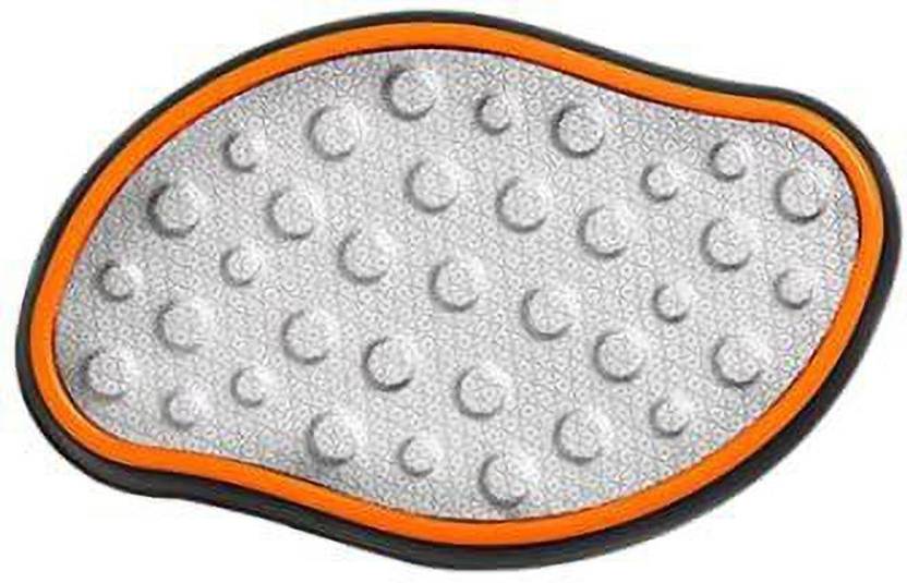 Brushman Scrub Pedicure File Stone Foot File,Tool for Dead Skin Removal FCL 60 orange