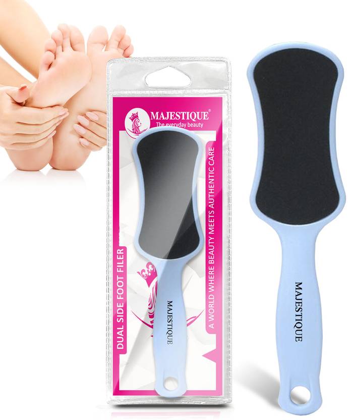 MAJESTIQUE Foot Scrubber for Callus Remover, Dead Skin for Feet, Professional Pedicure