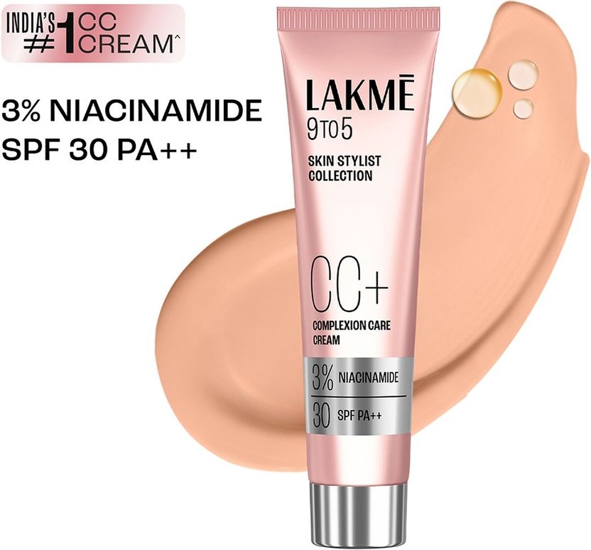 Lakmé 9 to 5 CC Cream Beige 5 ml - Image 1