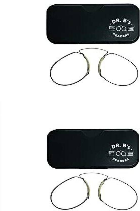 DR. B's Readers Rimless (+2.00) Round Reading Glasses Price in India
