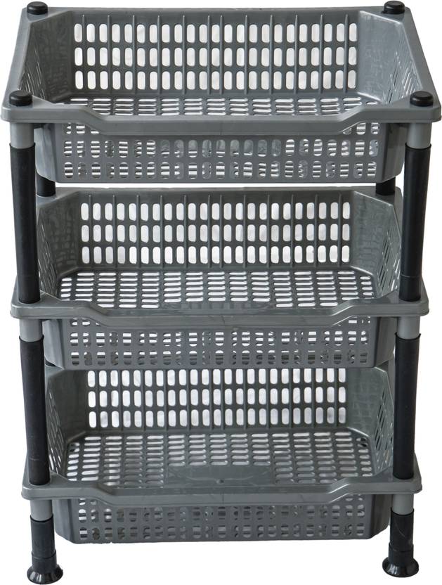 VM BOND 3-Layer Folding Kitchen Rack