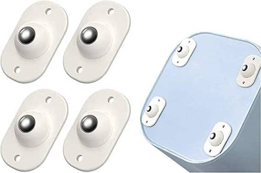 Augen Self Adhesive Mini Swivel Casters Wheels,Universal Wheels Swivel Furniture Caster