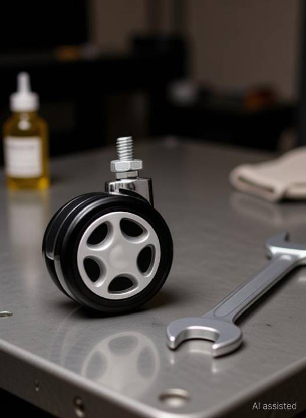 Briger Office Chair Wheel With Spanner Appliance Furniture Caster Set of 5 wheel Appliance Furniture Caster
