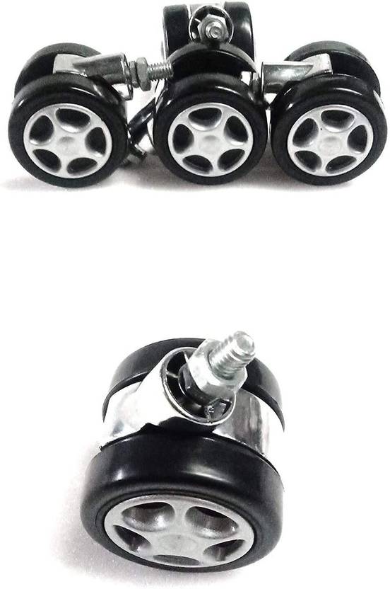 Adnate Chair Wheel Castor Silver Chudi Tyre04 Thread Chudi Type