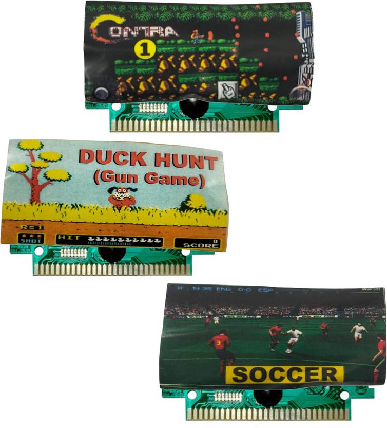 COUNTACH 8 Bit TV Video Game Cassettes Like CONTRA 1,DUCK HUNT, SOCCER  Gaming Accessory Kit