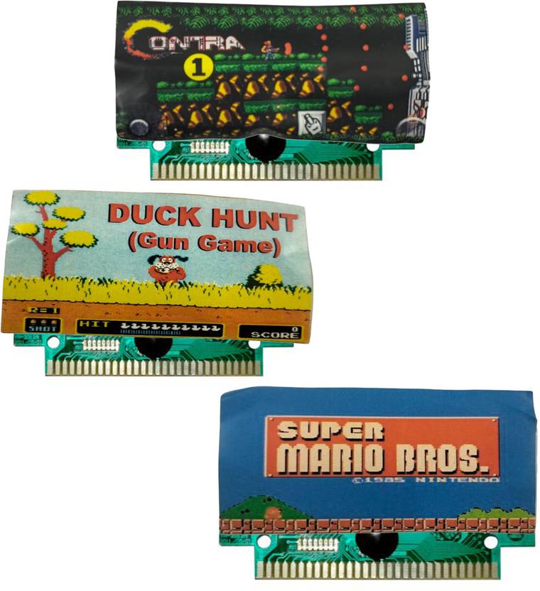 COUNTACH 8 Bit TV Video Game Cassettes Like CONTRA 1,DUCK HUNT, SUPER MARIOBROS  Gaming Accessory Kit