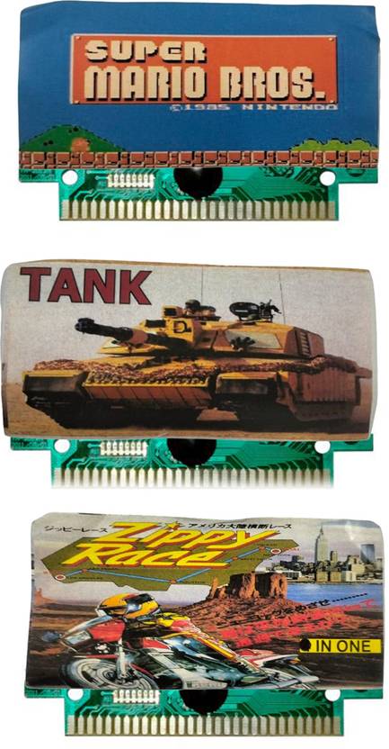 COUNTACH 8 Bit TV Video Game Cassettes Like SUPER MARIO BROS, TANK, ZIPPY RACE  Gaming Accessory Kit