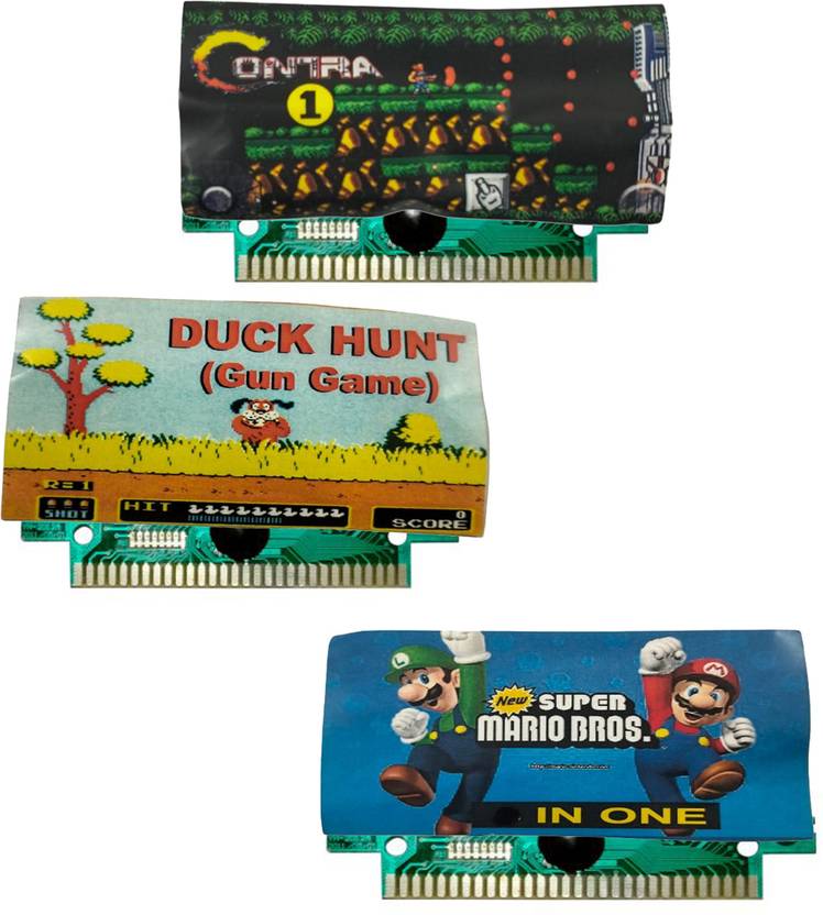 COUNTACH 8 Bit TV Video Game Cassettes Like CONTRA 1,DUCK HUNT, SUPER MARIO BROS  Gaming Accessory Kit