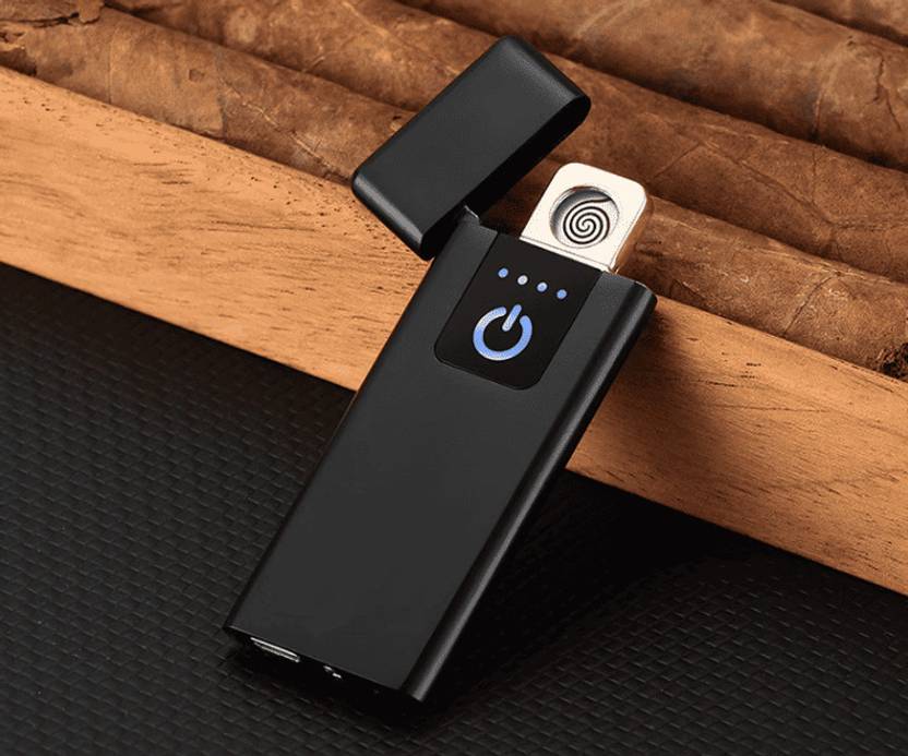 Buenovida THALA-005 Smart Touch Sensor Electric Lighter - Windproof & Gasless Pocket Lighter