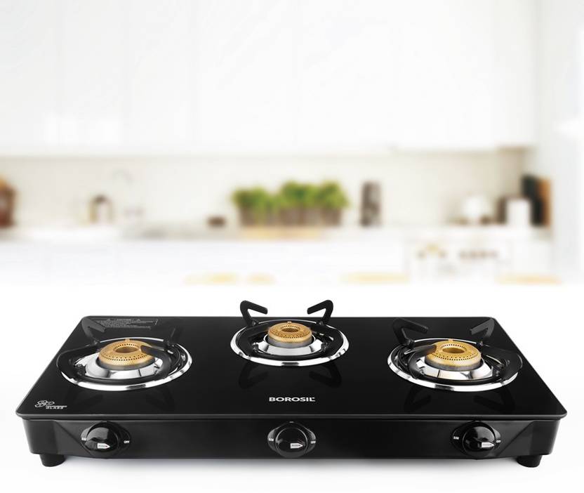 BOROSIL Magnum Glass Manual Gas Stove Price in India Buy BOROSIL
