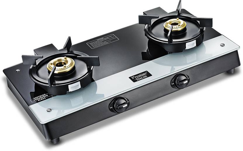Prestige Svachh Duo GTSD 02 with Liftable Burner & Superior Toughened
