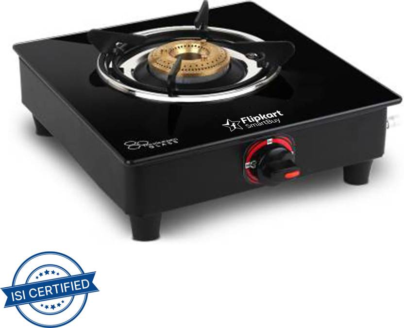 Flipkart SmartBuy Imperio Compact Single Burner Glass Manual Gas Stove
