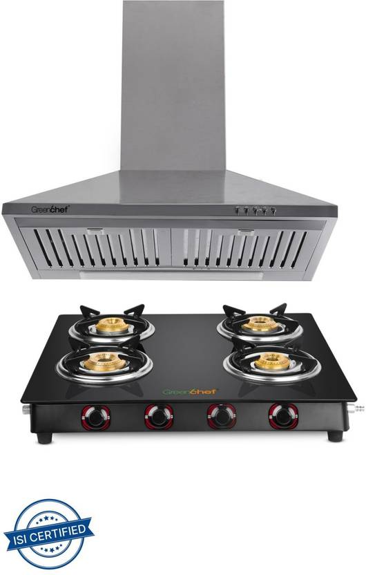 Greenchef Glass Manual Gas Stove Price in India Buy Greenchef Glass