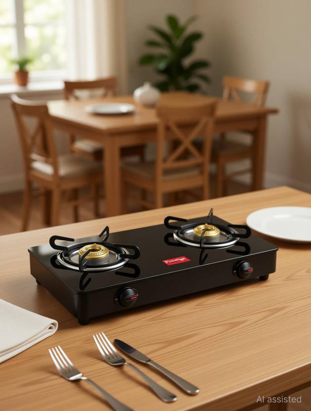 Prestige Glass Manual Gas Stove