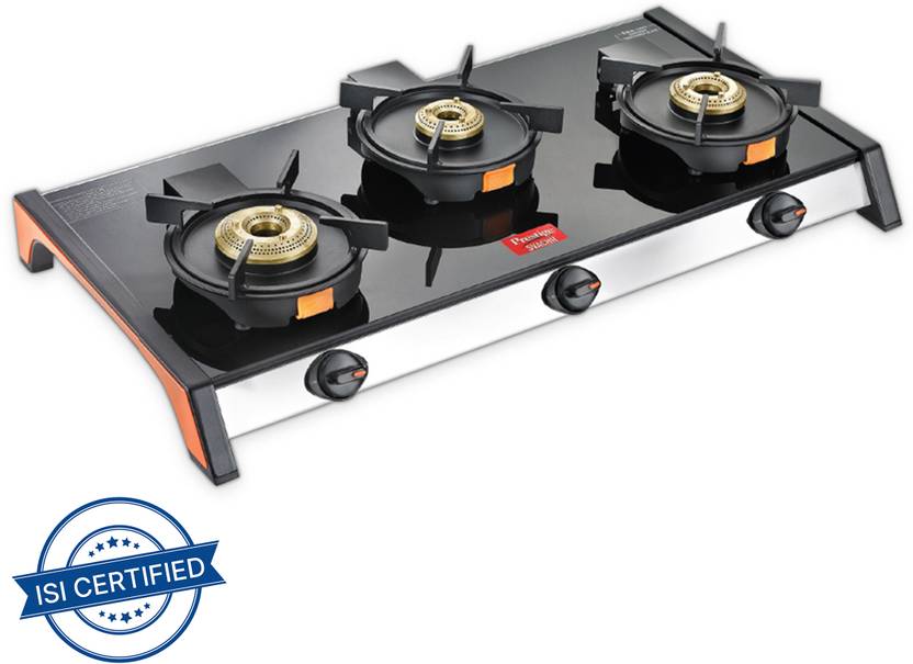 Prestige Svachh GSTV03 Glass Manual Gas Stove Price in India Buy