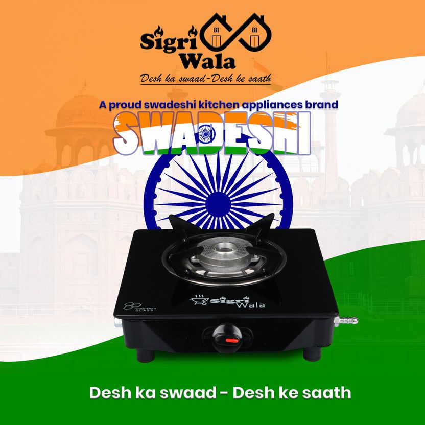 Sigri-wala Primecook Manual Glass Gas Stove - Image 5
