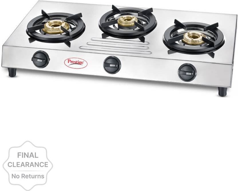 Prestige Fame Stainless Steel Stainless Steel Manual Gas Stove Price in