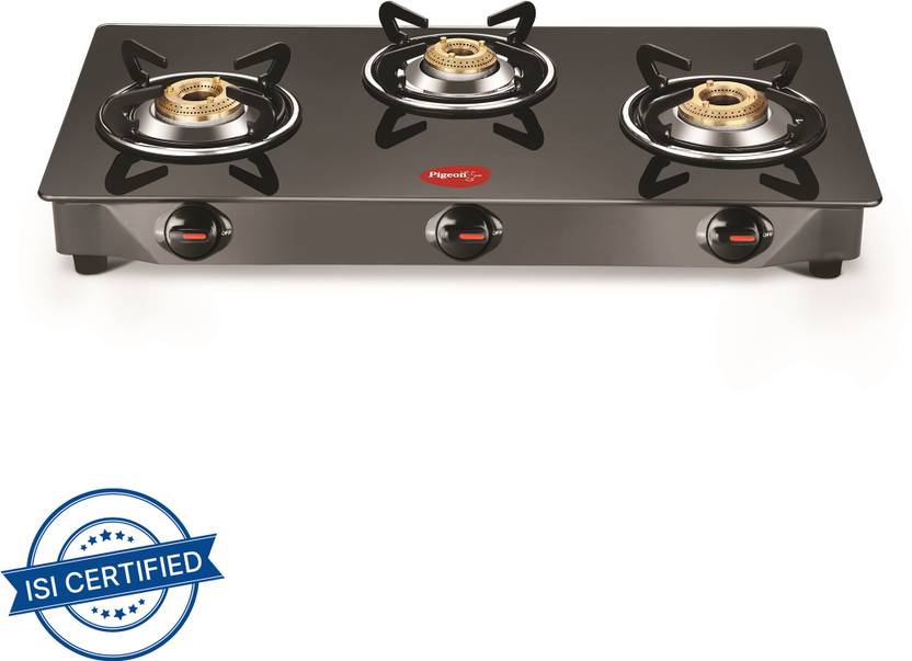 Pigeon Glass Manual Gas Stove Price in India Buy Pigeon