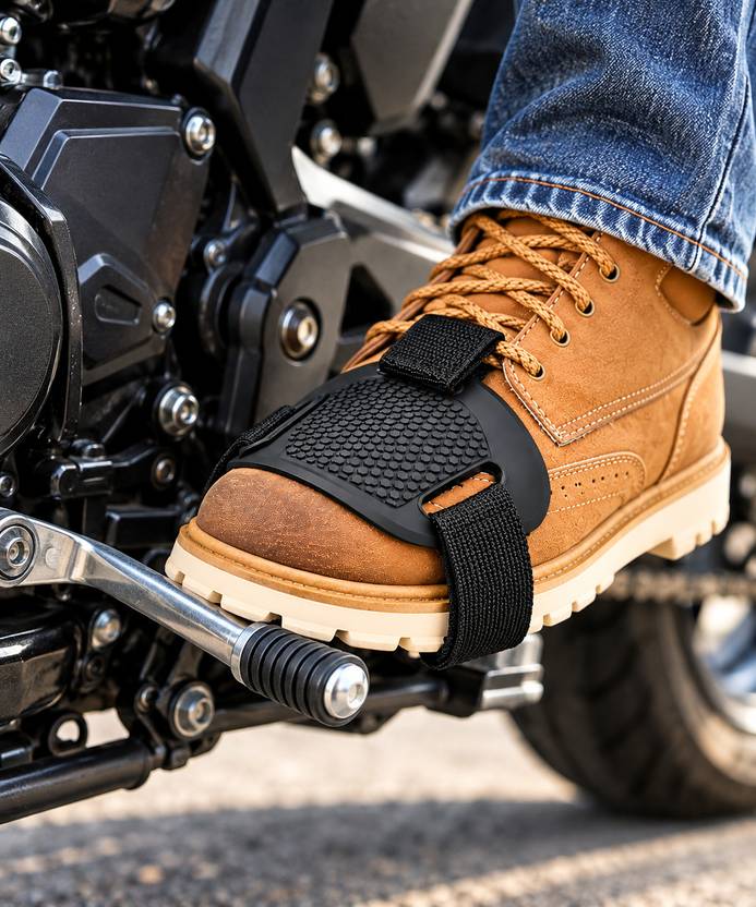AKIKOAOKI Motorcycle Shoe Protector Gear Shift Collar