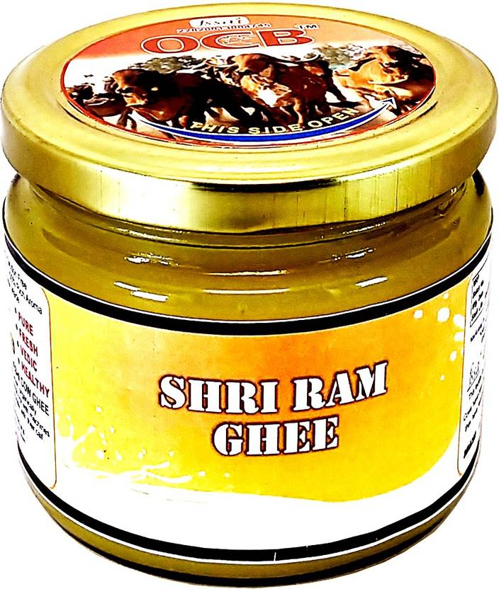 OCB SHRI RAM GHEE Pure A2 Desi Cow Ghee, Bilona Hand Churned Best Ghee ...