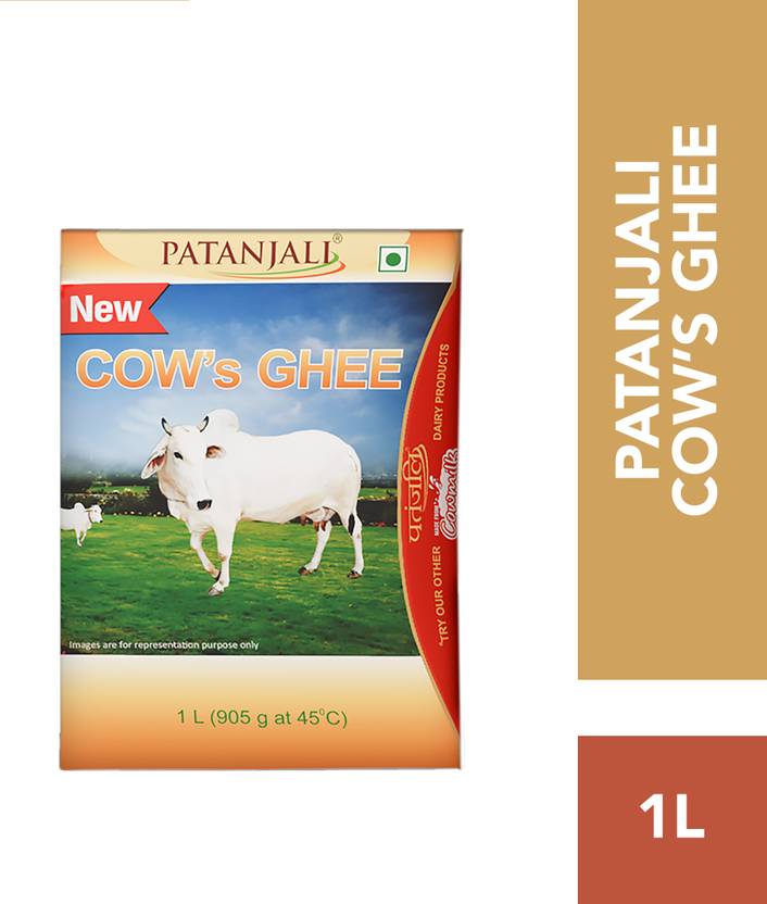 PATANJALI Pure Danedar Cow Ghee with Rich Aroma, Natural & Healthy