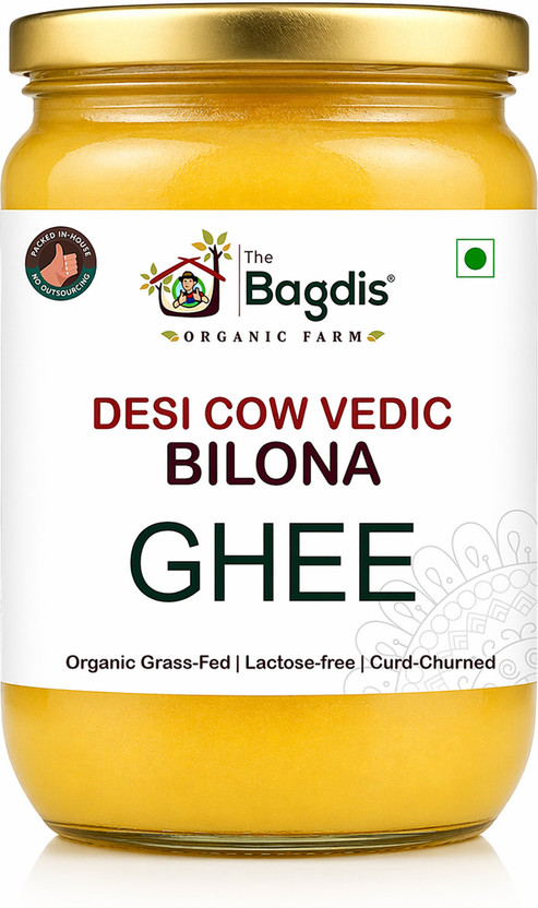 The Bagdis Vedic Ghee, Desi Cow's Pure A2 Ghee, Bilona Ghee