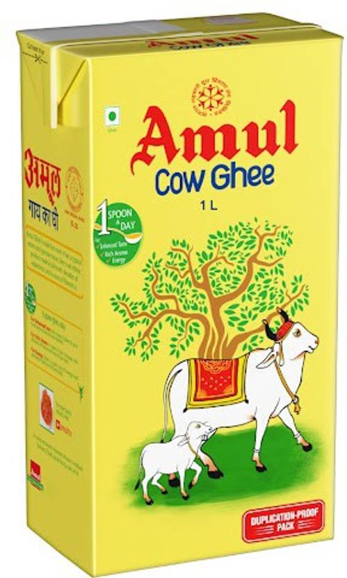 Amul Cow Ghee 1000 g Tetrapack Price in India - Buy Amul Cow Ghee 1000