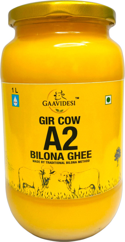 GAAVIDESI Gir Cow A2 Bilona Ghee