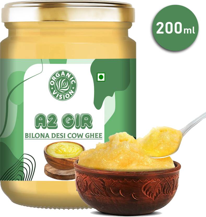 Organic Vision A2 Desi Ghee (Helps Reduces Joint Pain and Improves