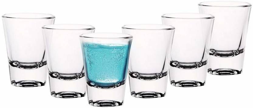 Dakshayanii (Pack of 6) Daksh173 Glass Set Shot Glass