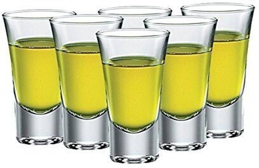 Dakshayanii (Pack of 6) Daksh175 Glass Set Shot Glass