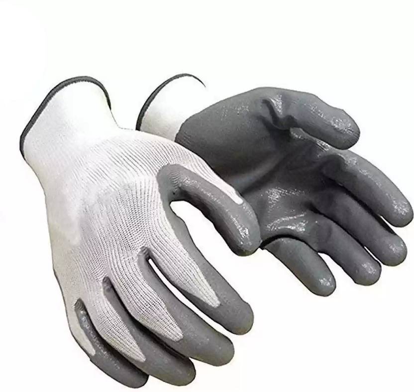 Solid Protective Men & Women Gloves